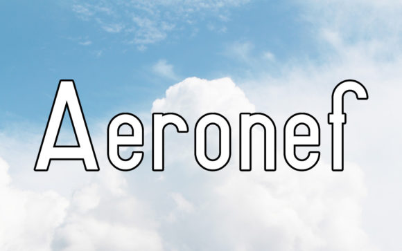 Aeronef: A Clean Sans Serif Typeface for Modern Branding