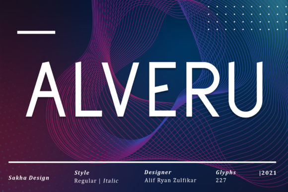 Alveru: The Minimal Sans Serif Typeface for Clean Digital Experiences
