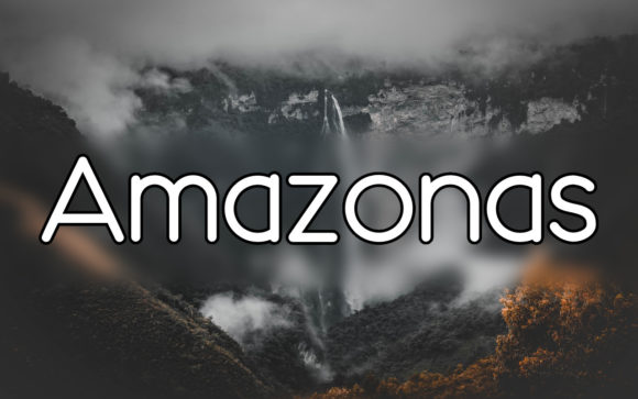 Amazonas Typeface: A Clean Sans Serif for Crafters and Sellers