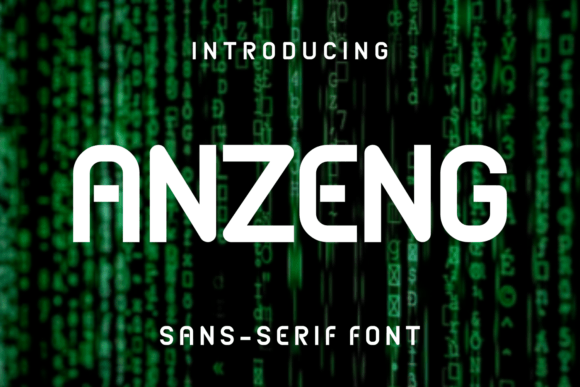 Anzeng: The Modern Sans Serif Typeface for Editorial Design