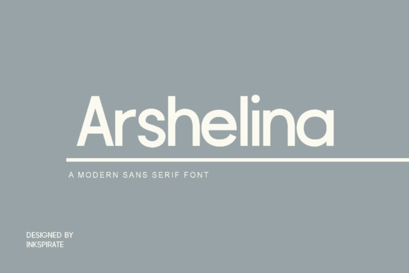 Arshelina Typeface Review: A Minimal Sans Serif for Clean Campaigns