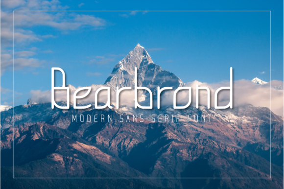 Bearbrond: The Minimal Sans Serif for Clearer Campaign Design