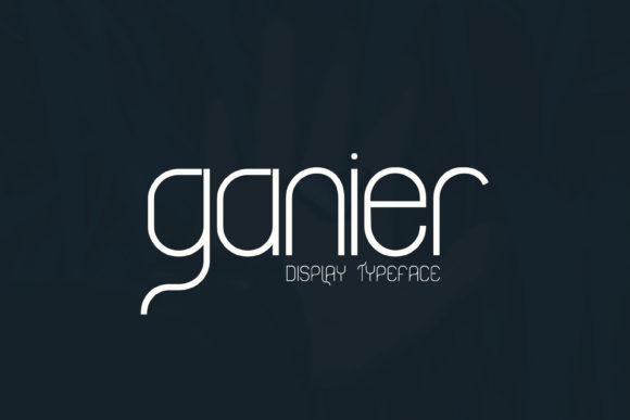 Ganier: The Minimal Sans Serif Font for Clean Business Branding