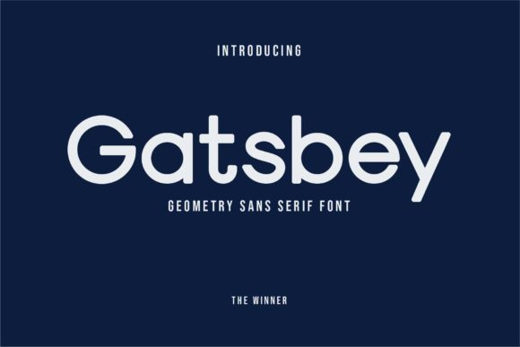 Gatsbey: A Clean Sans Serif Font for Handmade Branding