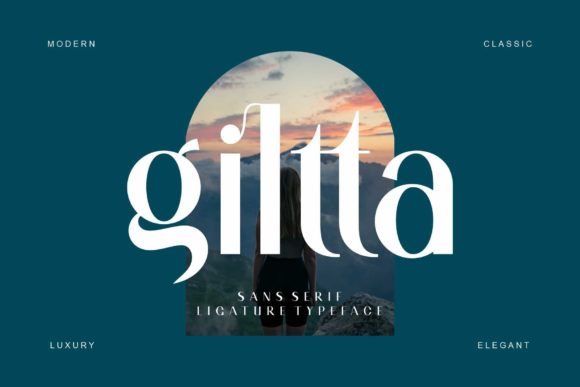 Giltta: The Versatile Sans Serif Font for Modern Brand Identity