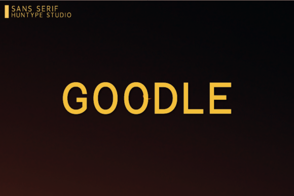 Goodle: The Minimal Sans Serif Typeface for Clean Digital Layouts