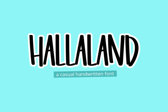 Hallaland Typeface: Elevating Editorial Design with Playful Simplicity