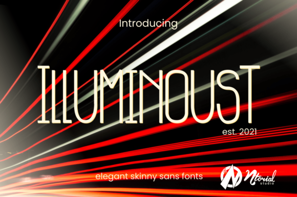 Illuminoust: A Clean Sans Serif Typeface for Modern Editorial Design