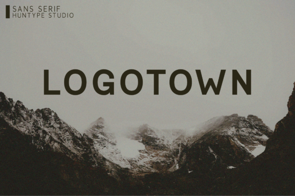 Logotown: The Versatile Sans Serif Typeface for Modern Branding