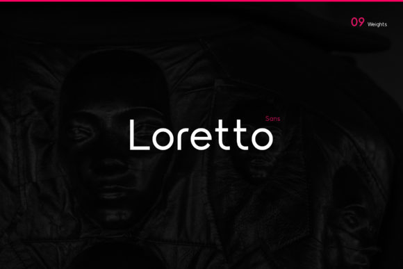 Loretto: A Minimal Sans Serif Typeface for Clean Brand Identity