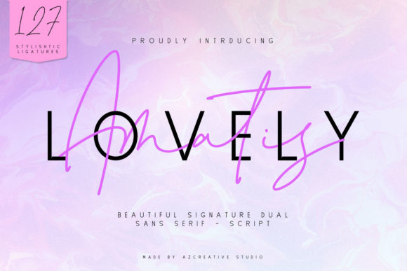 Lovely Amatis: The Script Font for Scroll-Stopping Social Media