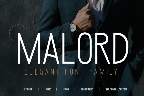 Malord: The Minimal Sans Serif Font for Cohesive Small Business Branding