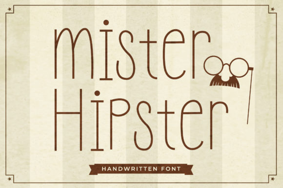 Mister Hipster: A Minimal Sans Serif Typeface for Modern Editorial Design