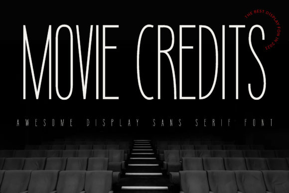 Movie Credits: The Minimal Sans Serif Typeface for Cleaner Campaigns