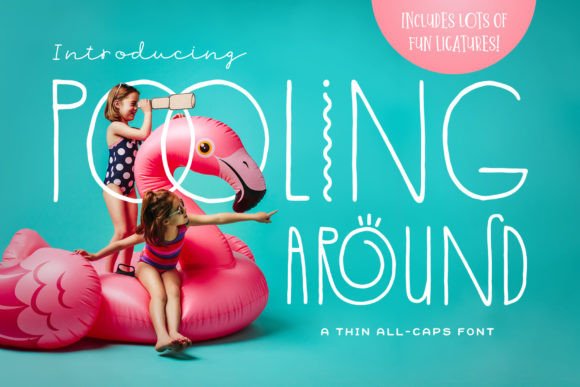 Pooling Around: A Sweet Sans Serif for Modern Brand Identity