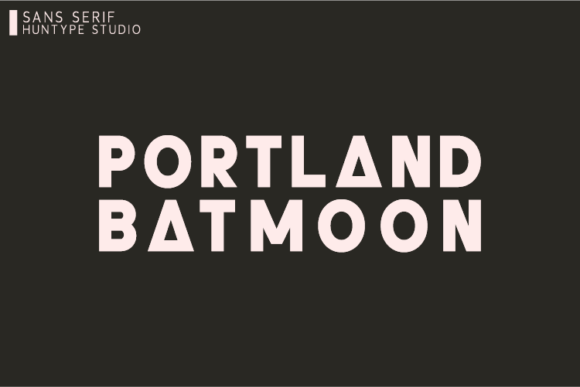 Portland Batmoon: The Versatile Sans Serif for Handmade Branding