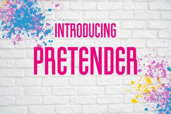 Pretender: A Timeless Art Deco Typeface for Handmade Brands