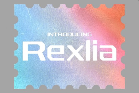 Rexlia: A Modern Sans Serif Typeface for Handmade Branding