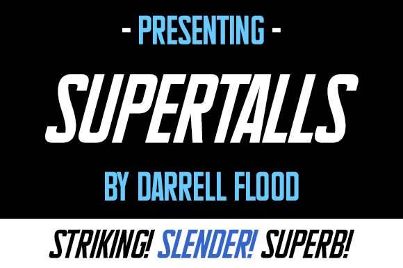 Supertalls: The Slender Typeface That Elevates Small Business Branding