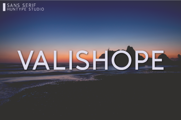 Valishope: The Minimal Sans Serif Font for Modern Crafters