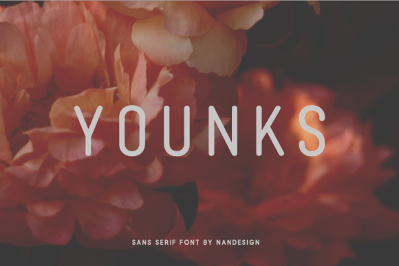 Younks: The Minimal Sans Serif Typeface for Clearer Campaign Messaging